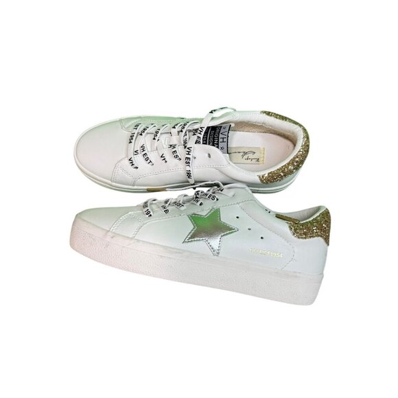 Vintage Havana Sneakers Metallic Star Logo,  Low Top Slip On  Sneakers. … - Picture 7 of 8